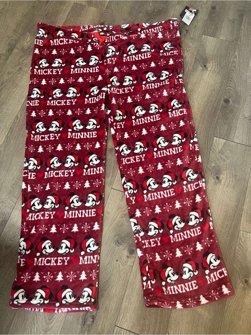 Disney Minnie & Mickey Christmas Sleep Pants Size 3X New